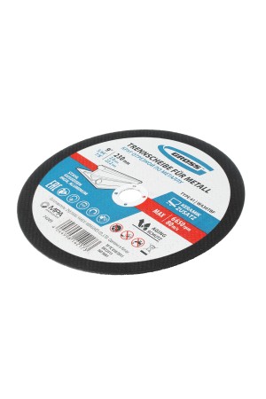 Круг отрезной по металлу, 230 х 2.0 х 22.2 мм Gross