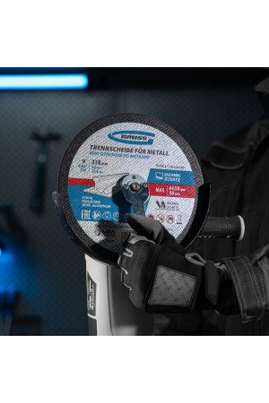 Круг отрезной по металлу, 230 х 2,0 х 22,2 мм, WA36TBF, в метал.банке, 5 шт. Gross