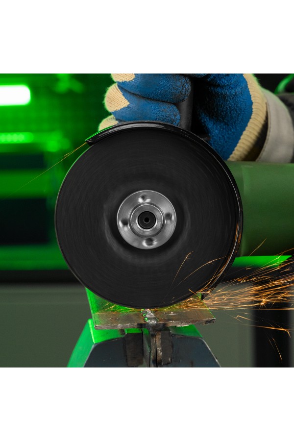 Круг шлифовальный по металлу, 125 х 6 х 22.2 мм, 9%WA+75%A+16%B, Сибртех