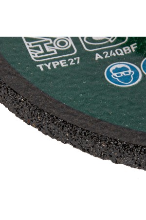 Круг шлифовальный по металлу, 125 х 6 х 22.2 мм, 9%WA+75%A+16%B, Сибртех