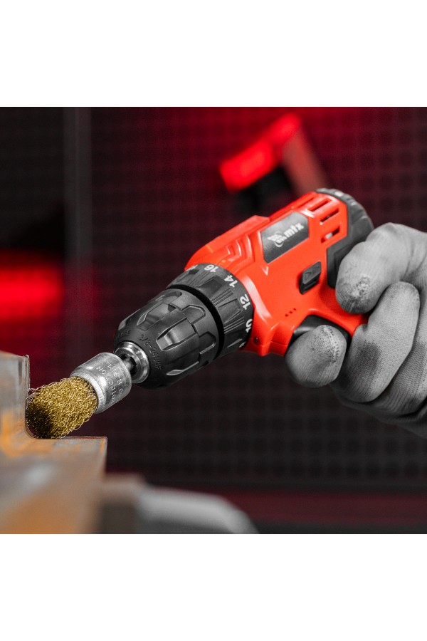 Набор щеток для дрели, 5 шт, 2 плоские, 50-75 мм, 3 