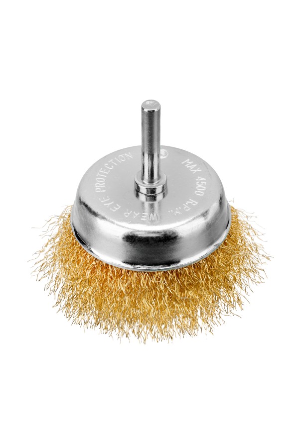 Набор щеток для дрели, 5 шт, 2 плоские, 50-75 мм, 3 