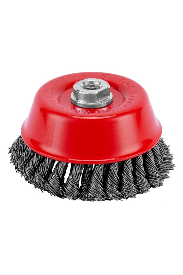 Щетка для УШМ, 125 мм, М14, 