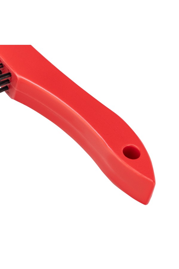 Щетка зачистная трехрядная, закаленная прямая проволока с пластиковой ручкой Matrix