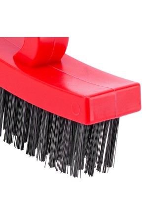 Щетка зачистная четырехрядная, плоская, пластиковая с рукояткой Matrix