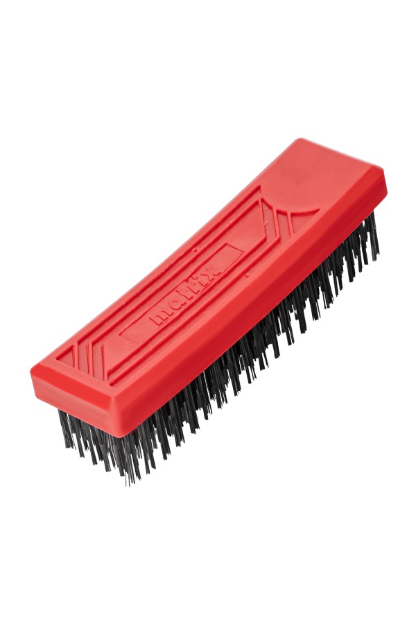 Щетка зачистная шестирядная, плоская, пластиковая Matrix