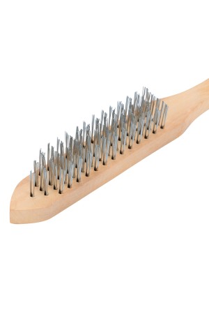 Щетка пятирядная металлическая с деревянной ручкой Sparta