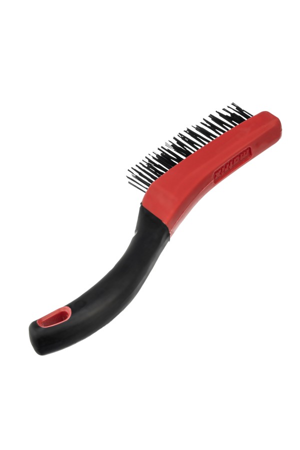 Щетка зачистная трехрядная, двухкомпонентная рукоятка Matrix