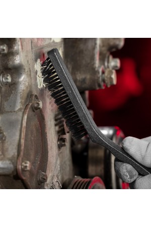 Набор щеток, 3 шт, металлические с пластмассовой ручкой, большие Matrix