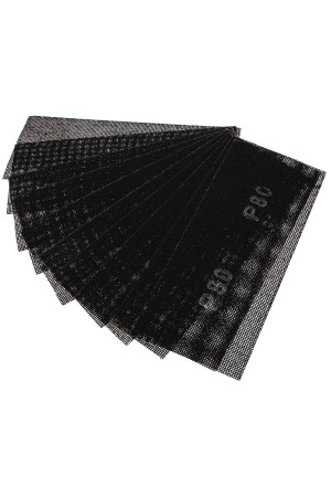 Сетка абразивная, P 80, 115 х 280 мм, 10 шт Sparta