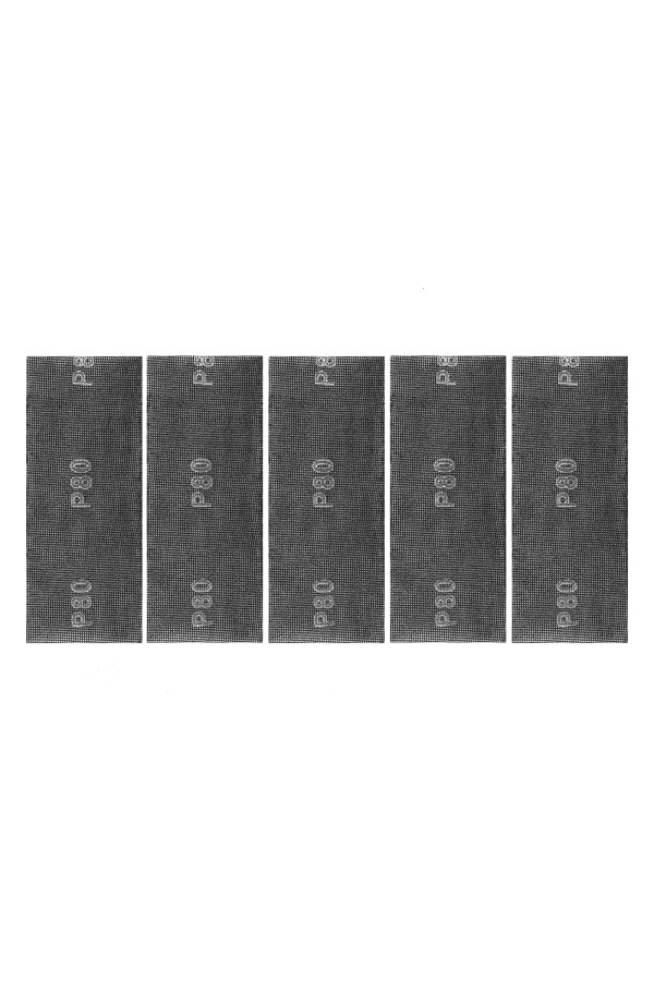 Сетка абразивная, P 80, 115 х 280 мм, 5 шт Сибртех