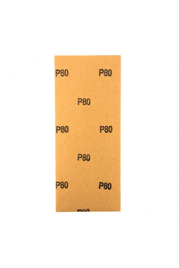 Шлифлист на бумажной основе, P 80, 115 х 280 мм, 5 шт, водостойкий Matrix