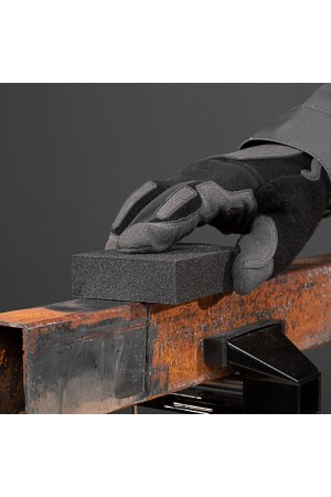 Губка для шлифования, 100 х 70 х 25 мм, средняя жестк, 3 шт, P 60/80, P 60/100, P 80/120 Matrix