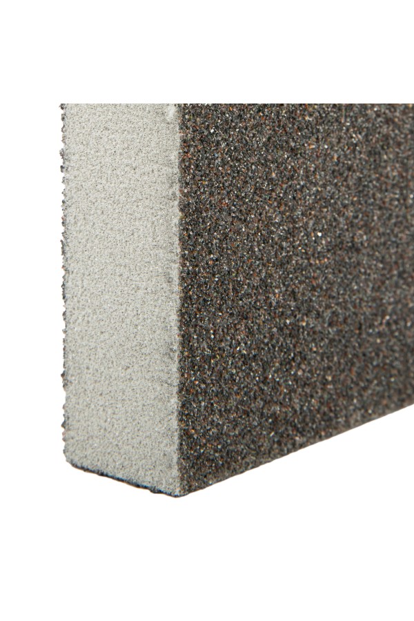 Губка для шлифования, 120 х 90 х 25 мм, трапеция, мягкая, P 60 Matrix