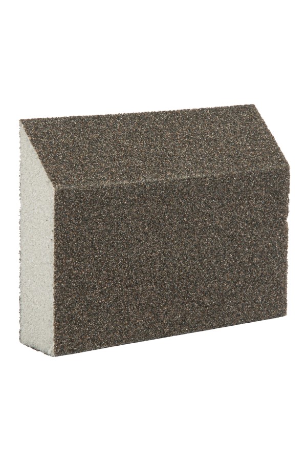 Губка для шлифования, 120 х 90 х 25 мм, трапеция, мягкая, P 100 Matrix
