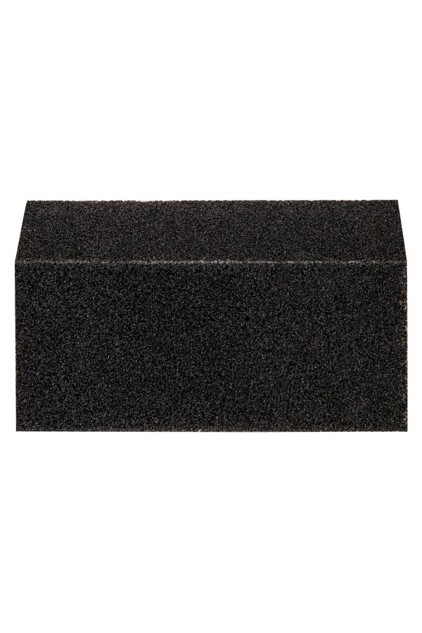 Губка для шлифования, 125 х 75 х 25 мм, трапеция, средняя жесткость, P 100 Сибртех