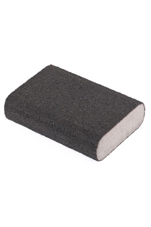 Губка для шлифования, 100 х 70 х 25 мм, овал, твердая, P 100 Matrix