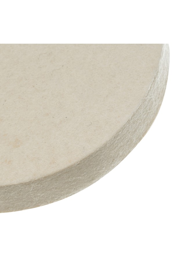 Круг полировальный из натурального войлока, 125 х 20 х 12.7 мм Matrix