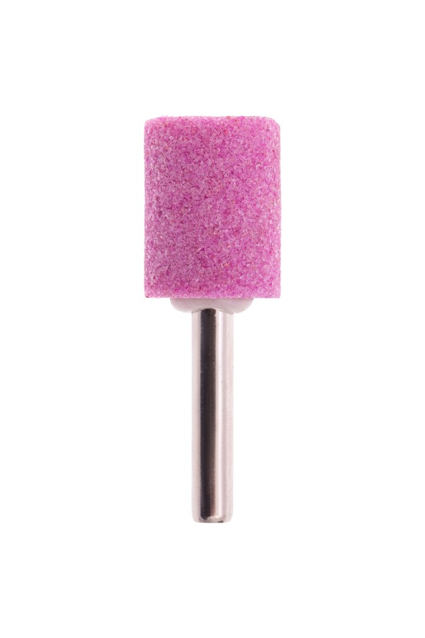 Шарошка абразивная, цилиндр, 19 x 25 x 6 мм, F46, 3 шт Matrix