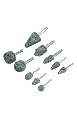 Набор шарошек для дрели (ПШМ), 10 шт Denzel