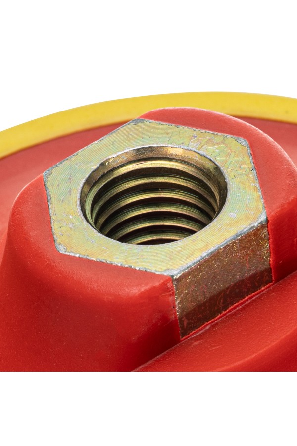 Насадка для дрели и УШМ с липучкой, 115 мм, мягкая Matrix