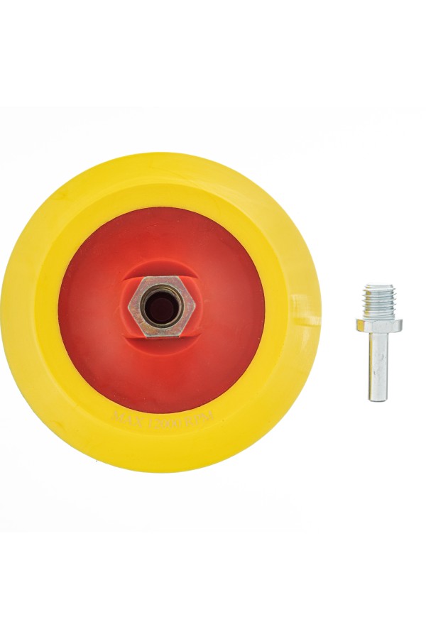 Насадка для дрели и УШМ с липучкой, 125 мм, мягкая Matrix