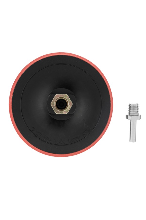 Насадка для дрели и УШМ с липучкой, 125 мм Matrix