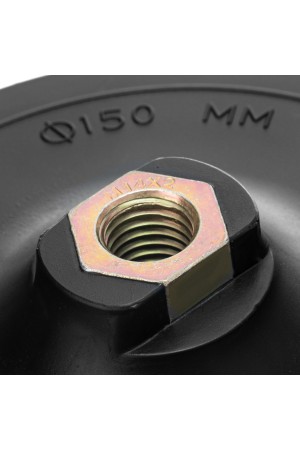 Насадка для дрели и УШМ с липучкой, 150 мм Matrix