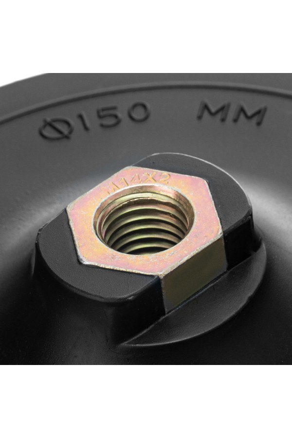 Насадка для дрели и УШМ с липучкой, 150 мм Matrix