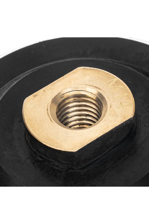 Насадка резиновая для АГШК с липучкой, 100 мм, посадка M14 Matrix