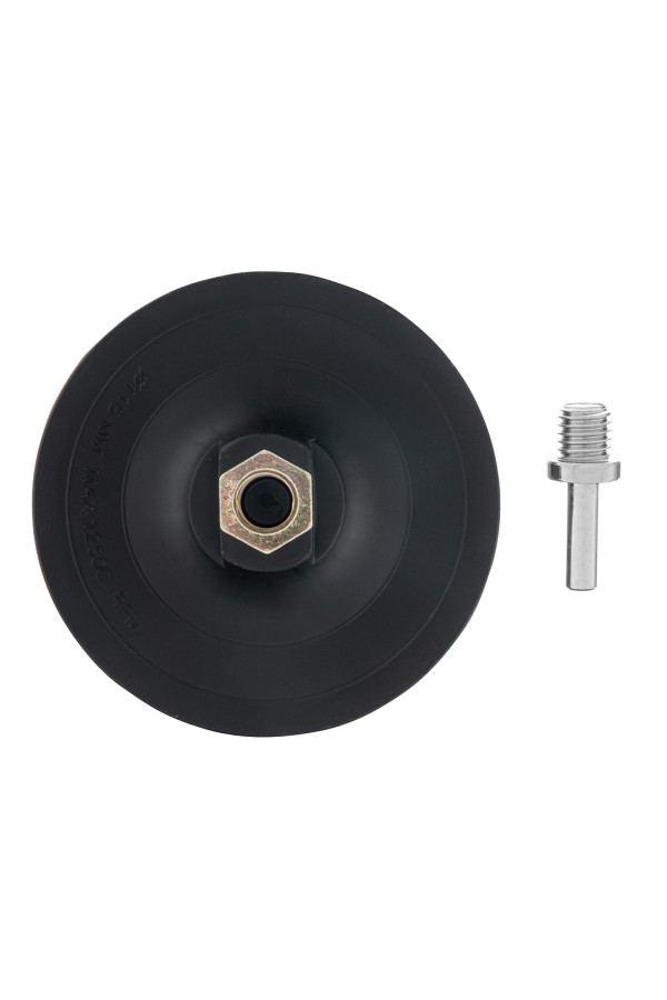 Насадка для дрели и УШМ с липучкой, 115 мм, твердая Matrix