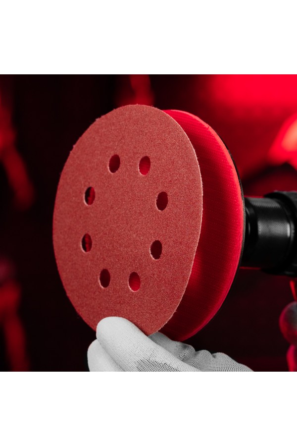 Насадка для дрели и УШМ с липучкой, 125 мм, твердая Matrix