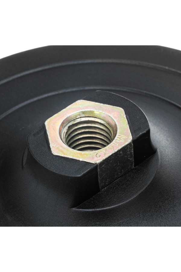 Насадка для дрели и УШМ с липучкой, 125 мм, твердая Matrix