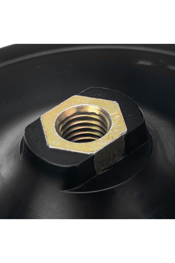 Насадка для дрели и УШМ с липучкой, 150 мм, твердая Matrix