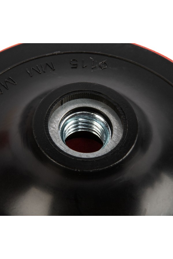 Насадка для дрели и УШМ с липучкой, 115 мм, с адаптером c М14 на d8 Сибртех