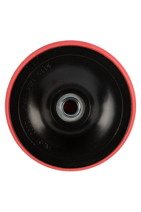 Насадка для дрели и УШМ с липучкой, 115 мм, с адаптером c М14 на d8 Сибртех