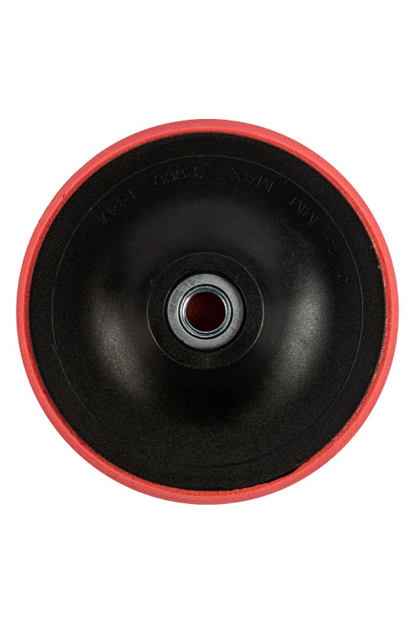 Насадка для дрели и УШМ с липучкой, 125 мм, с адаптером c М14 на d8 Сибртех