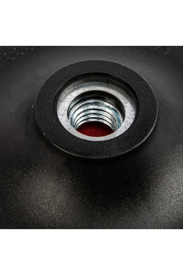 Насадка для дрели и УШМ с липучкой, 125 мм, с адаптером c М14 на d8 Сибртех