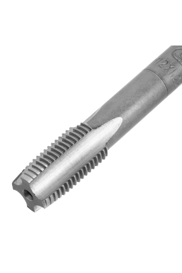 Метчик ручной М12 х 1.25 мм, комплект из 2 шт Сибртех