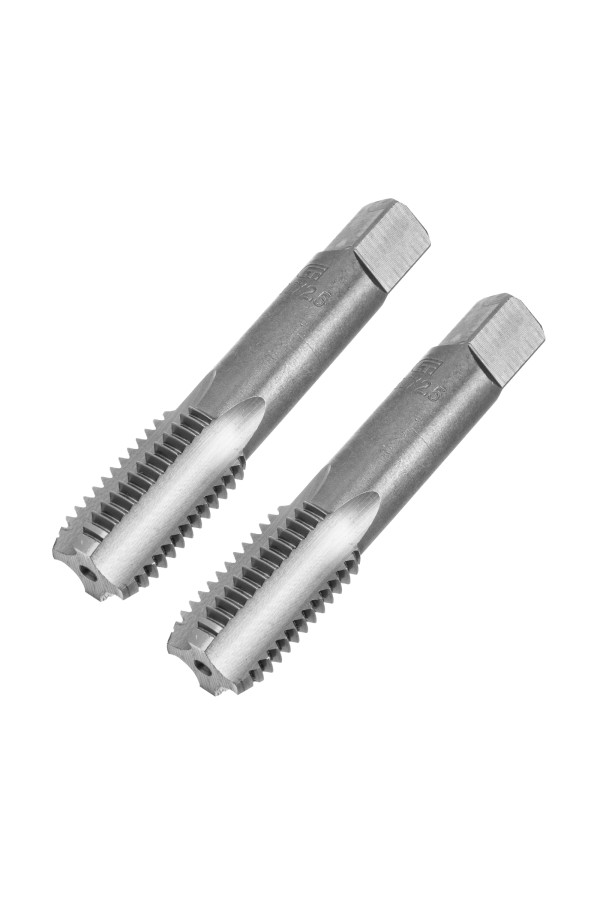 Метчик ручной М20 х 2.5 мм, комплект из 2 шт Сибртех