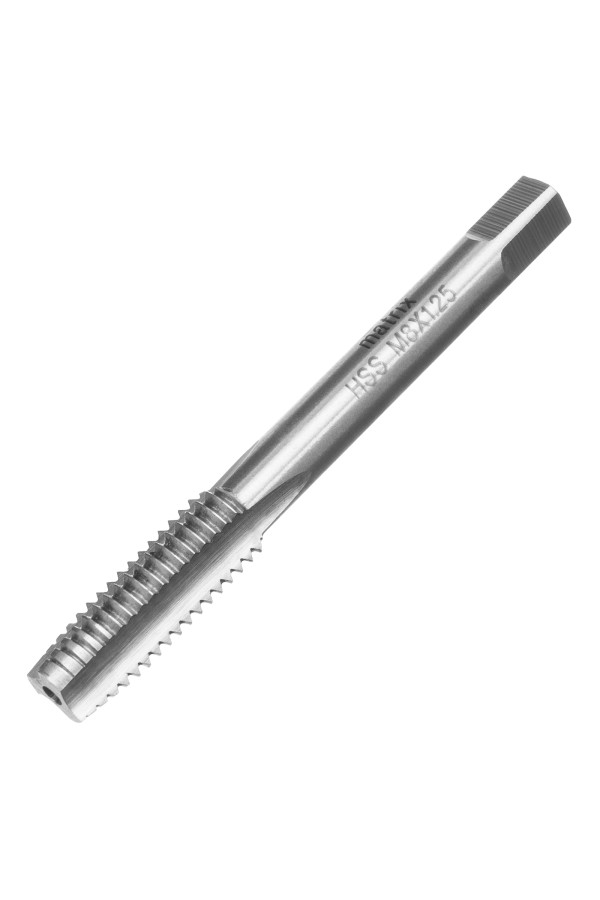 Метчик ручной М8 х 1.25 мм, Р6М5 Matrix