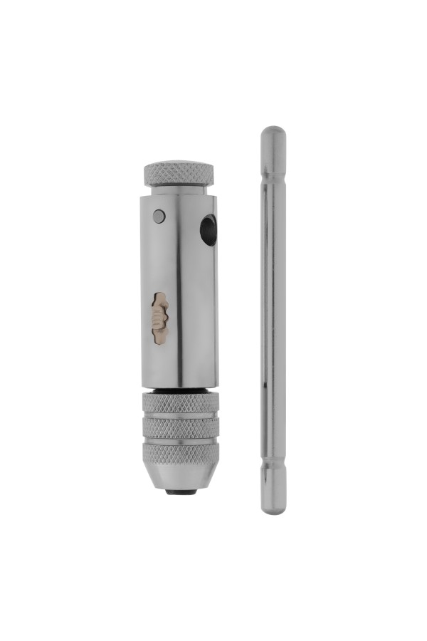 Вороток для метчиков М3-М8, хромированный, с трещоткой Matrix