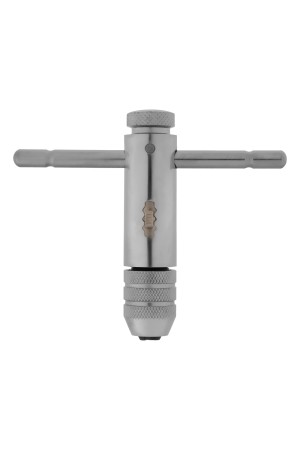 Вороток для метчиков М3-М8, хромированный, с трещоткой Matrix