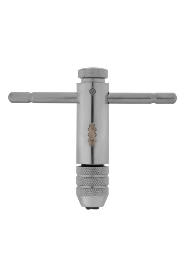 Вороток для метчиков М3-М8, хромированный, с трещоткой Matrix