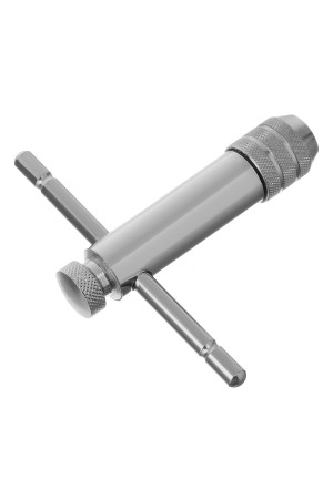 Вороток для метчиков М5-М12, хромированный, с трещоткой Matrix