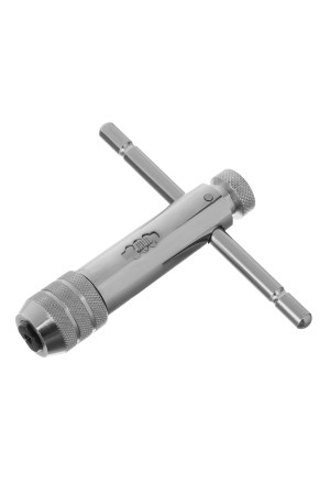 Вороток для метчиков М5-М12, хромированный, с трещоткой Matrix