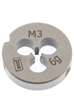 Плашка М3 х 0.5 мм Сибртех