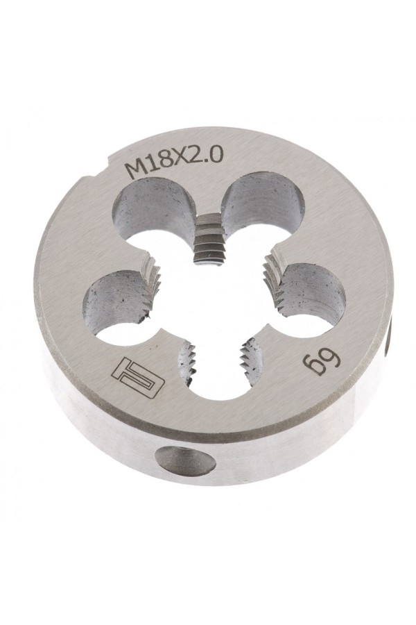 Плашка М18 х 2 мм Сибртех