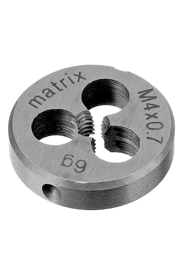 Плашка М4 х 0.7 мм, Р6М5 Matrix