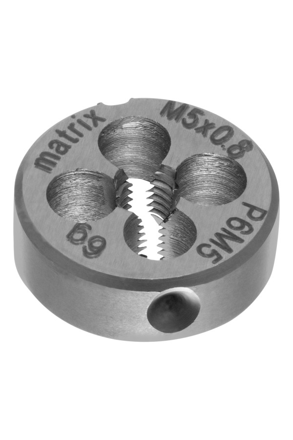 Плашка М5 х 0.8 мм, Р6М5 Matrix